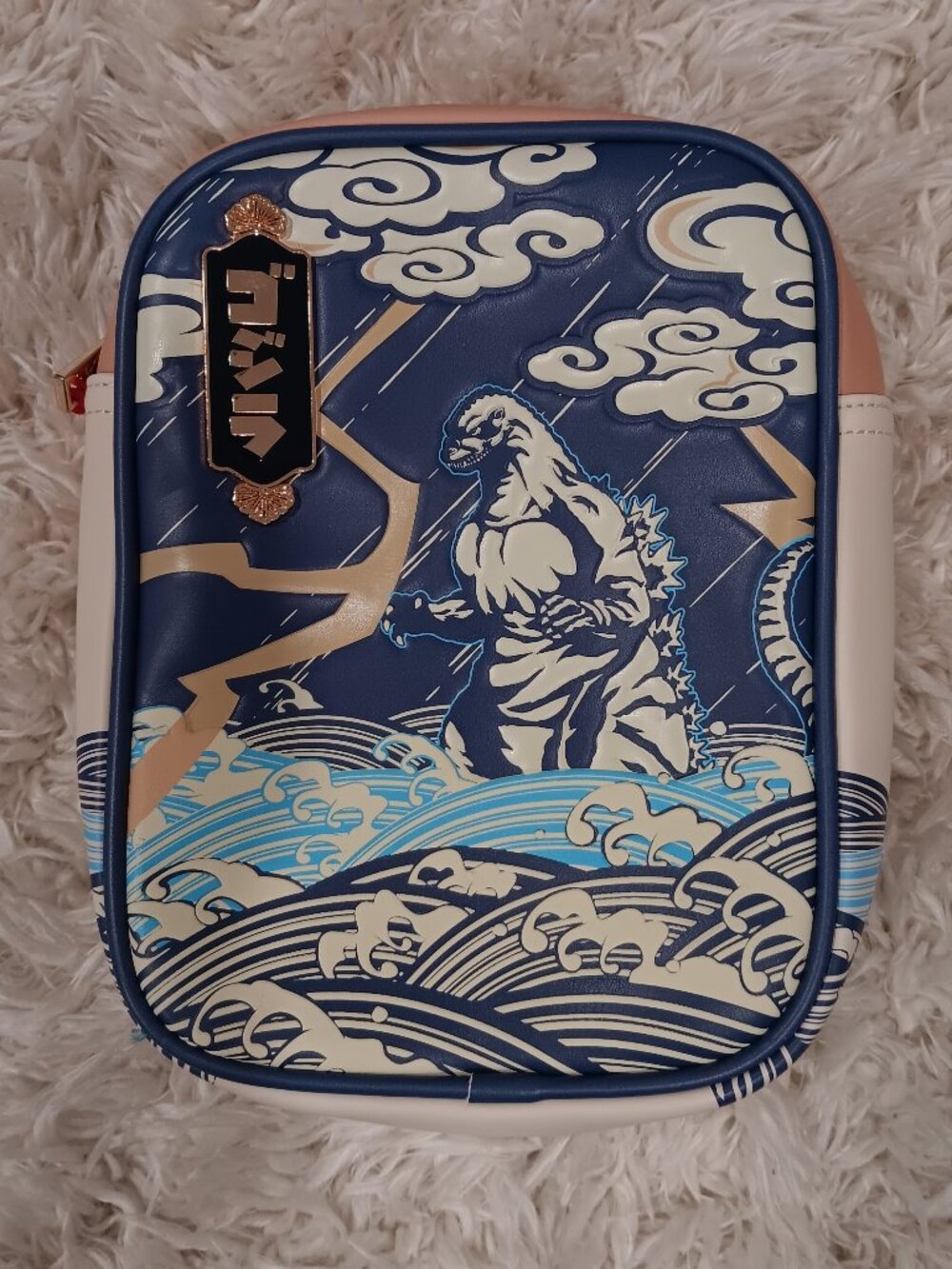 Godzilla Sea Storm Tonal Coin Bag